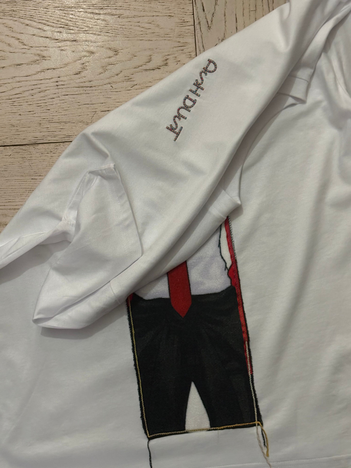 AshDust Manga Patch Tee — School Boy Edition