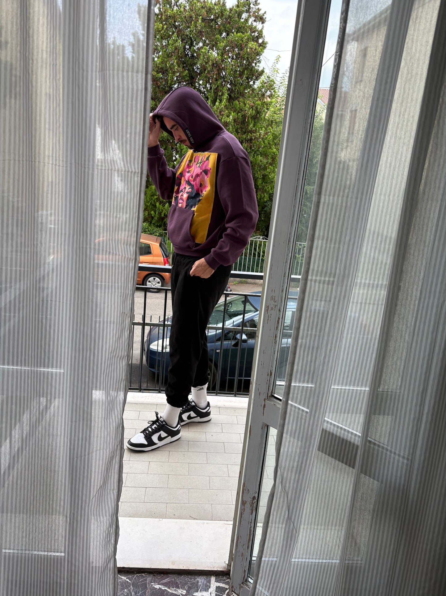 Felpa Burgundy Premium - Viso Donna Pezzo Unico