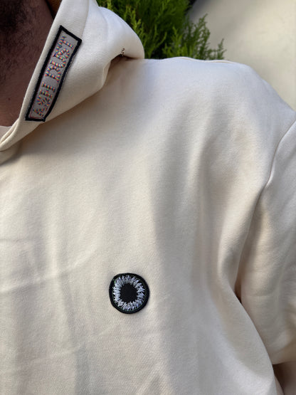 Felpa Off-White - Grafica Drink in Vellutino