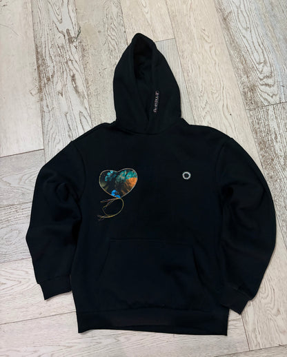 Felpa Viso Brasiliano con Cuore - Street Art Edition