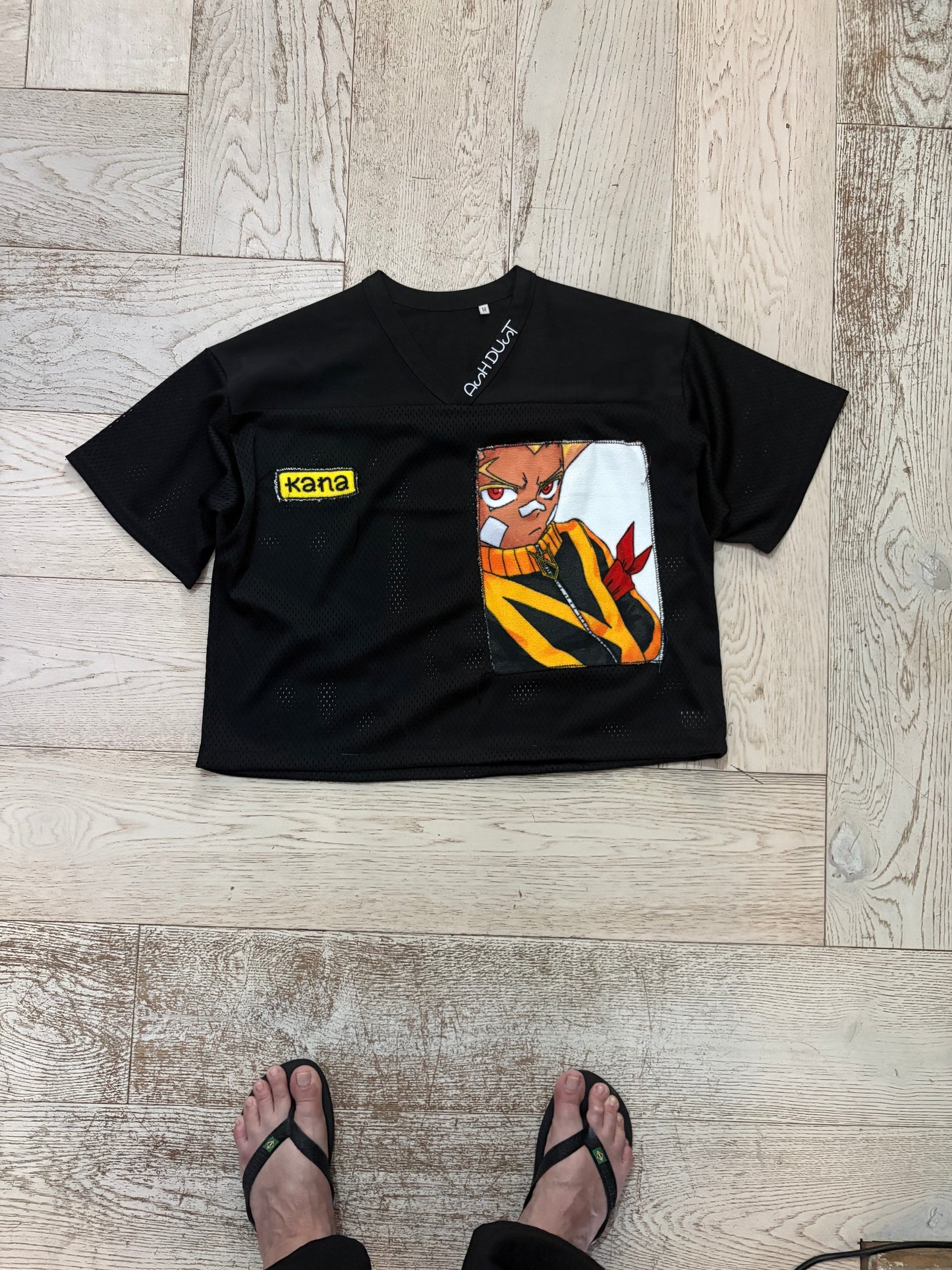 Kana Mesh Tee — Anime Patch Edition