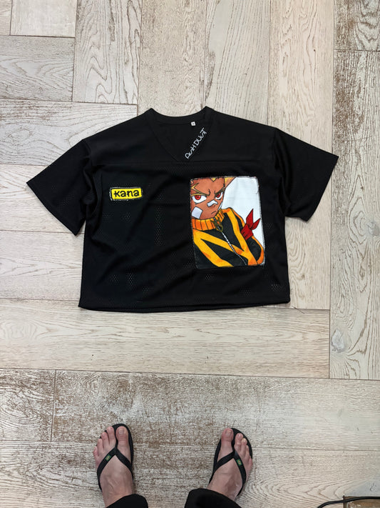 Kana Mesh Tee — Anime Patch Edition