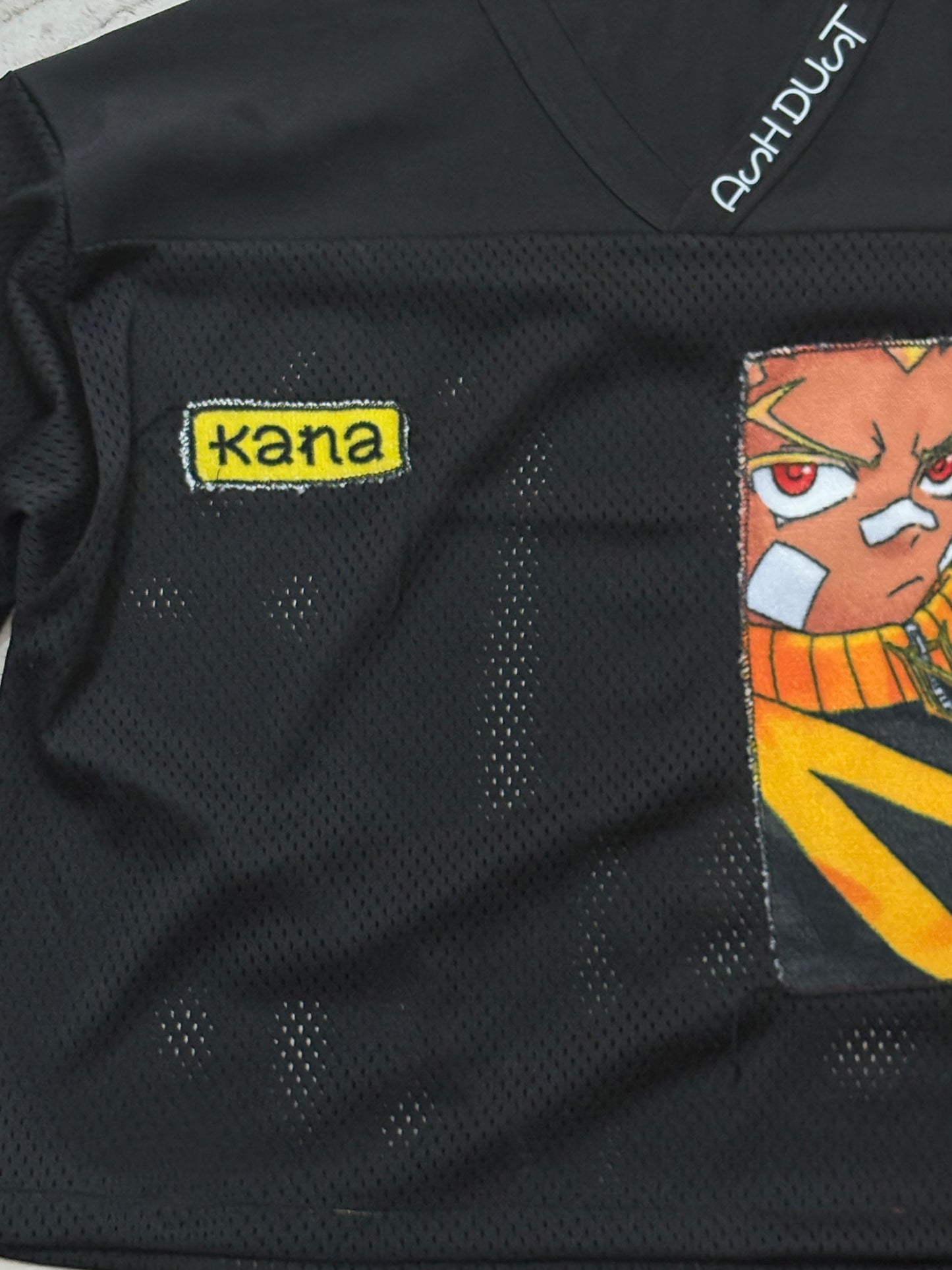 Kana Mesh Tee — Anime Patch Edition