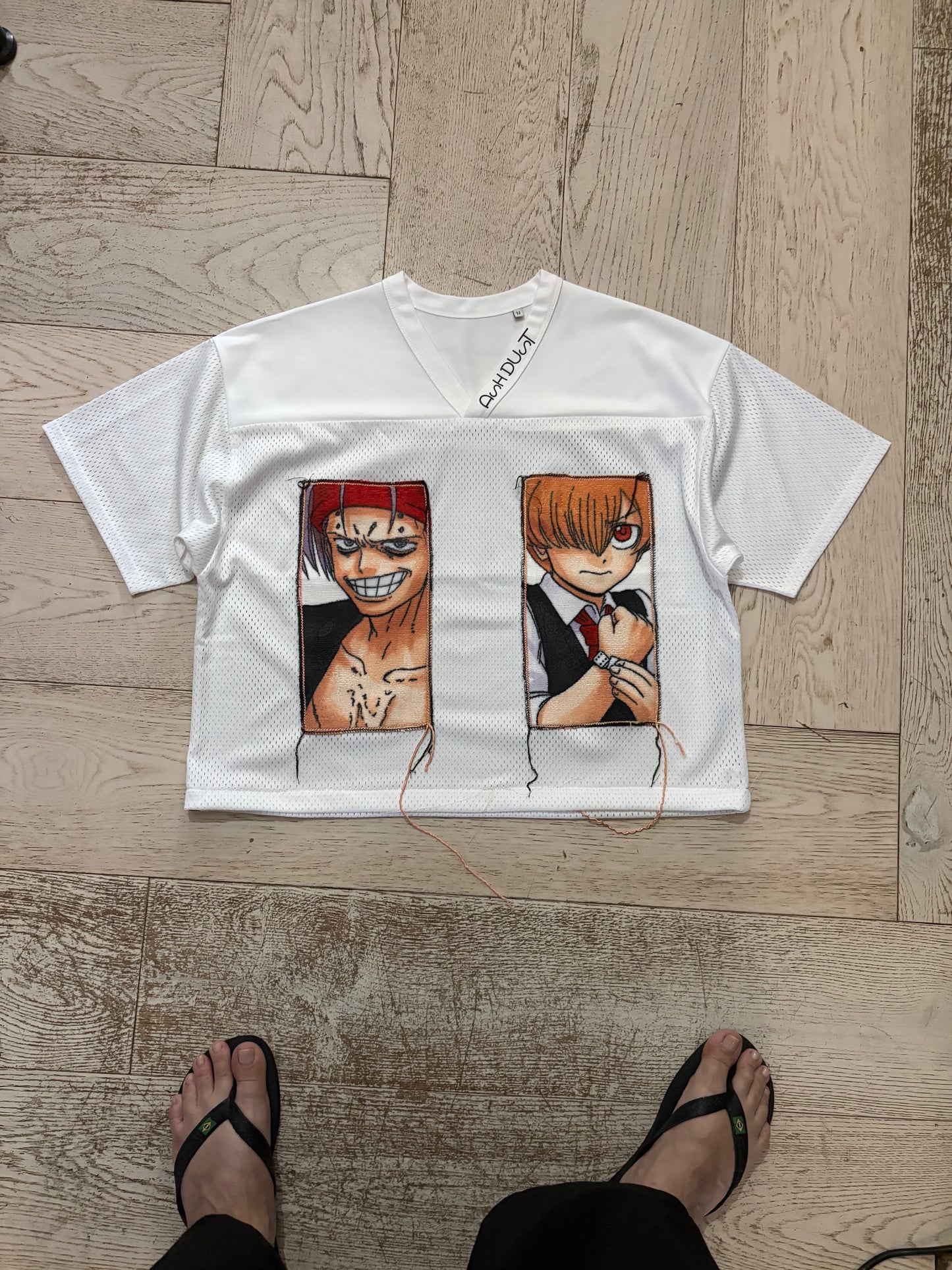 Kana Mesh Tee — Anime Patch Edition