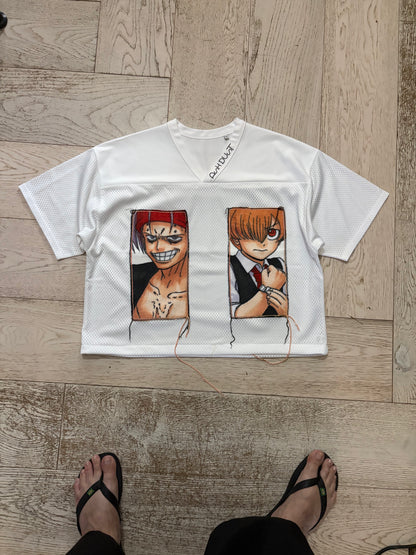 Kana Mesh Tee — Anime Patch Edition
