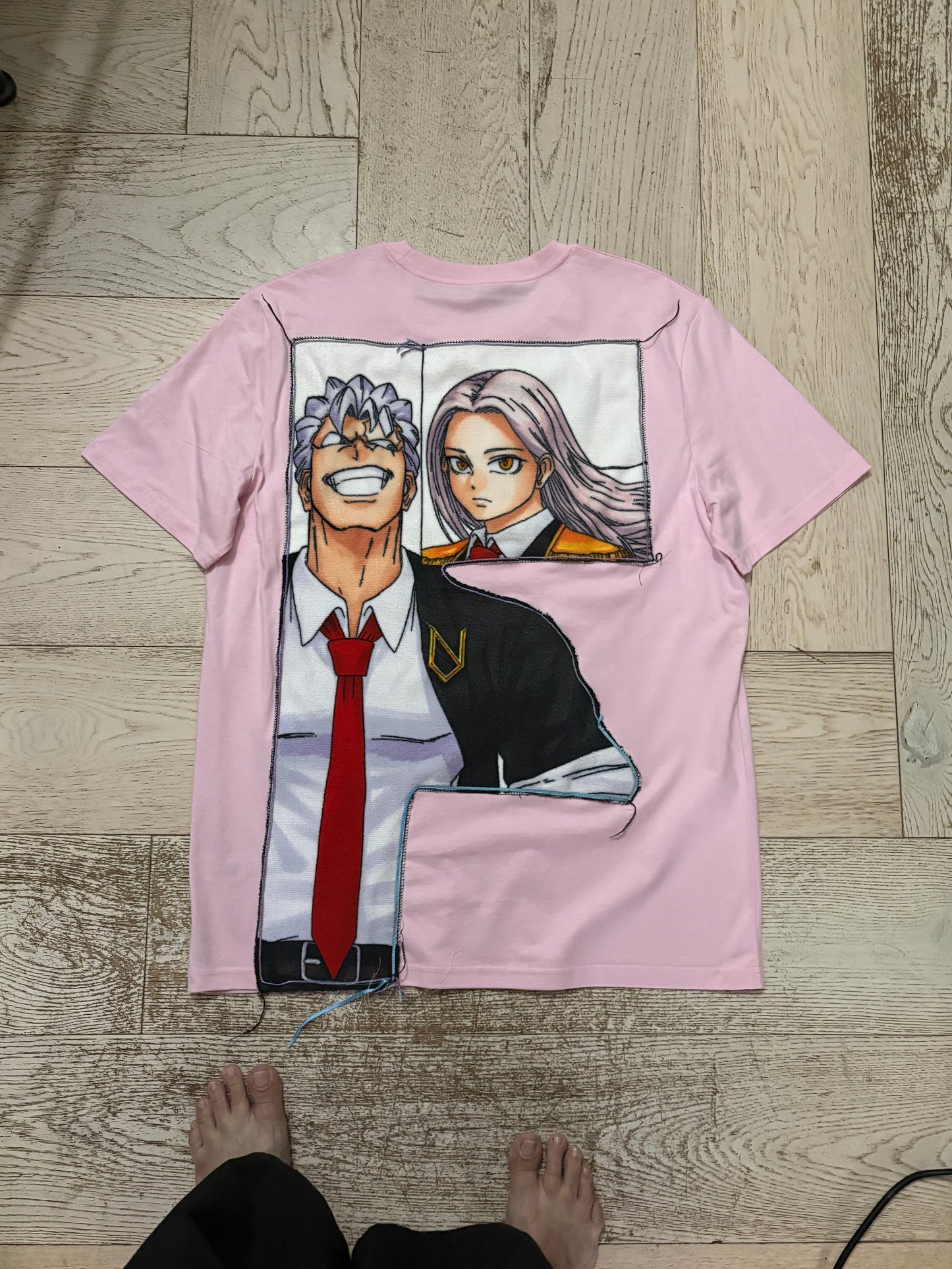 Manga Panel Tee — Pink / Pezzo Unico