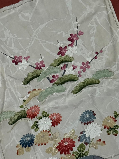 Maglietta Mattone Cotone - Seta Ricamata e Cordoncino