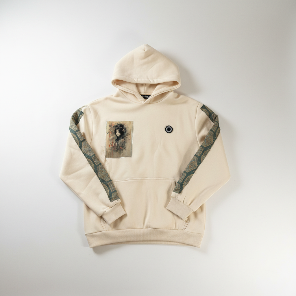 Felpa gheisha vista frontale