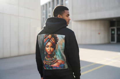 Felpa Viso Brasiliano con Cuore - Street Art Edition