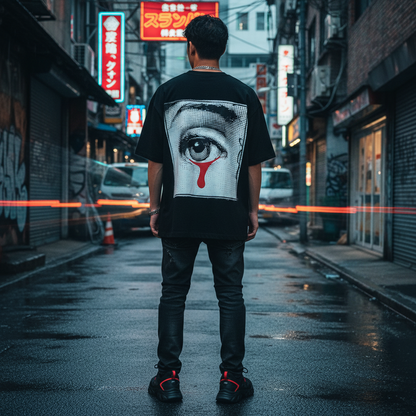 Bleeding Eye Oversized Tee
