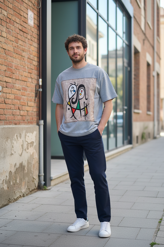 Modello uomo urbano - A spasso con Miro